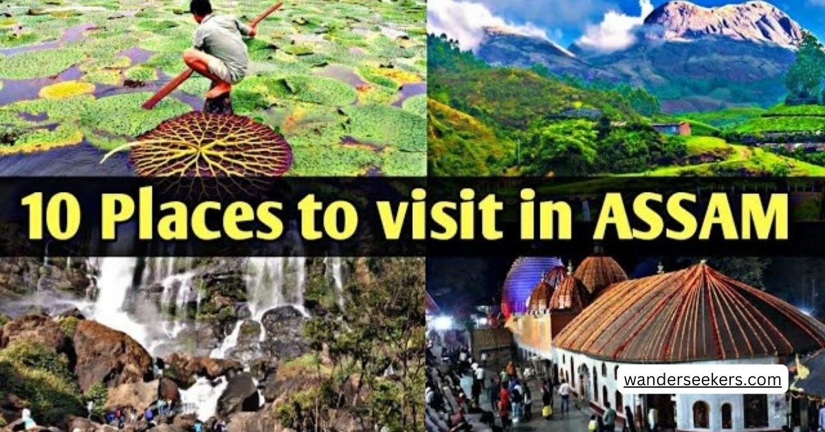 Top 10 places to visit in Assam