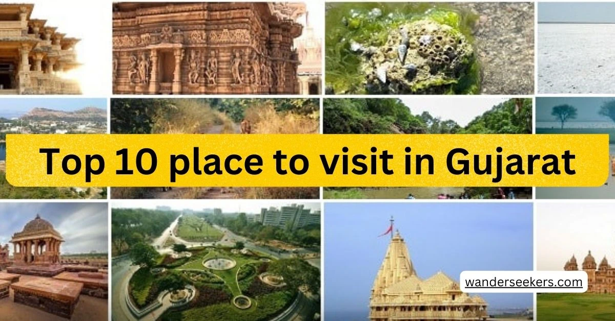 Top 10 places to visit in Gujarat