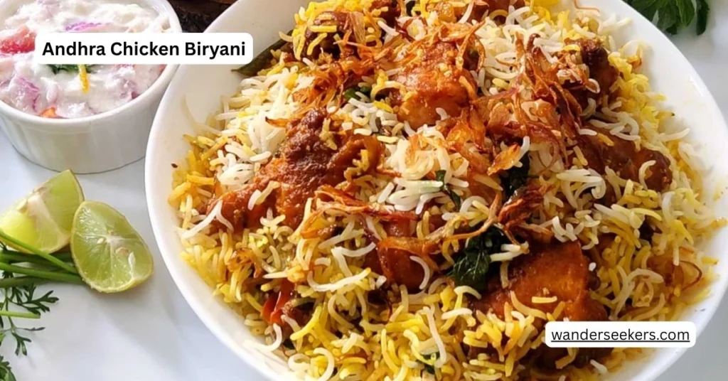 Andhra Chicken Biryani