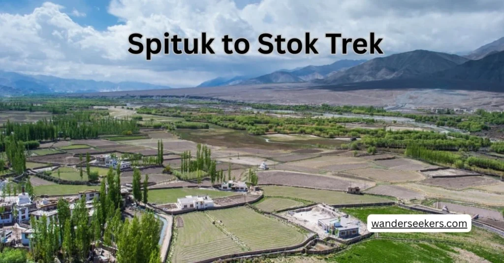 Spituk to Stok Trek