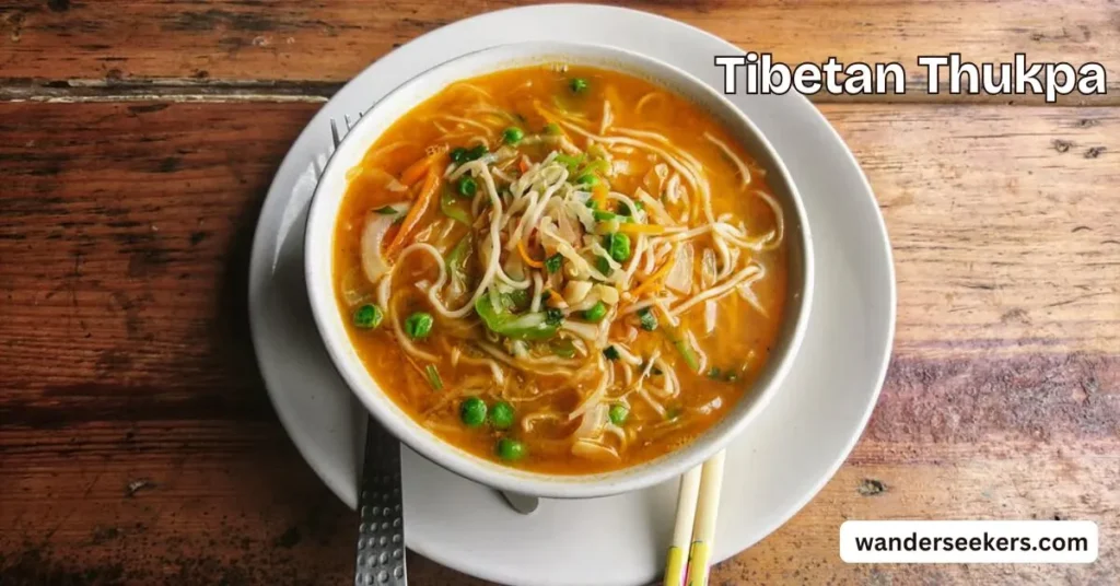 Tibetan Thukpa Himachal Dish