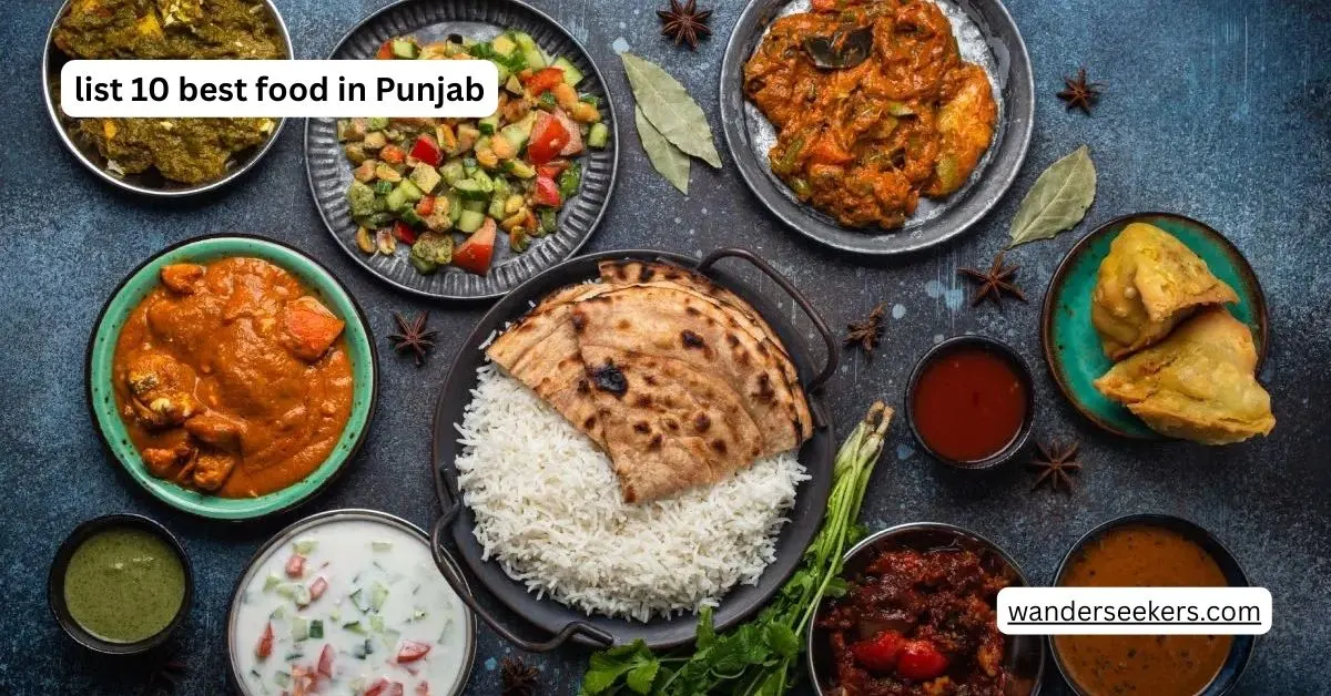 list 10 best food in Punjab