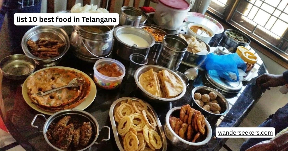 list 10 best food in Telangana
