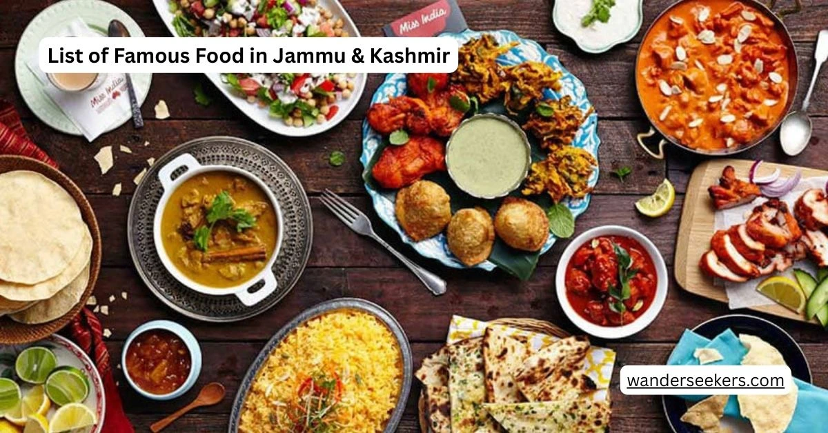 List of Famous Food in Jammu & Kashmir